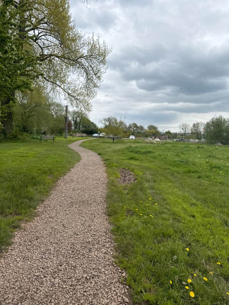 walking near me in Aylestone Park in winter