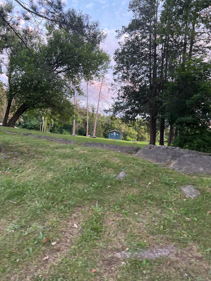 walking near me in Forsyth Park in autumn