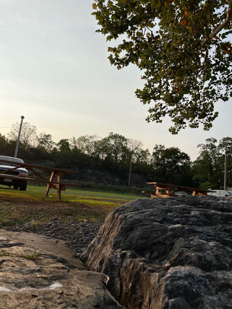 walking near me in Robert E. Post Memorial Park in autumn