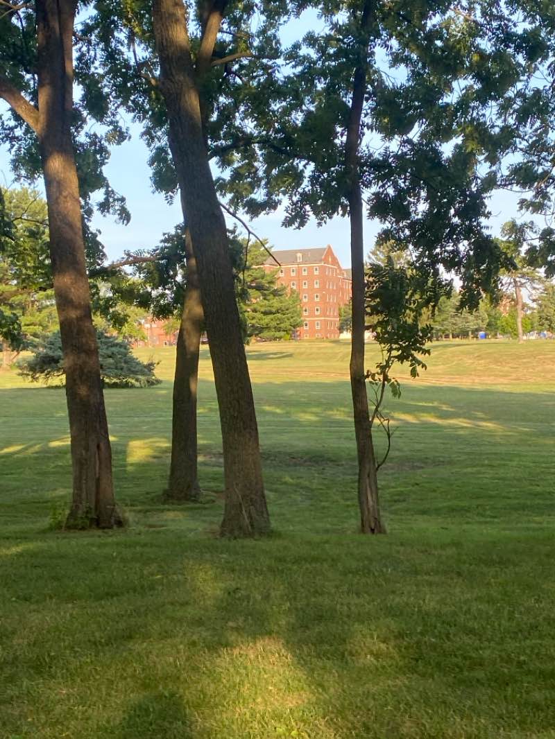 walking near me in South Hills Park in winter