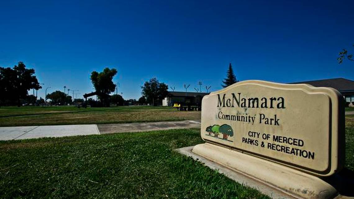 walking near me in McNamara Park in winter