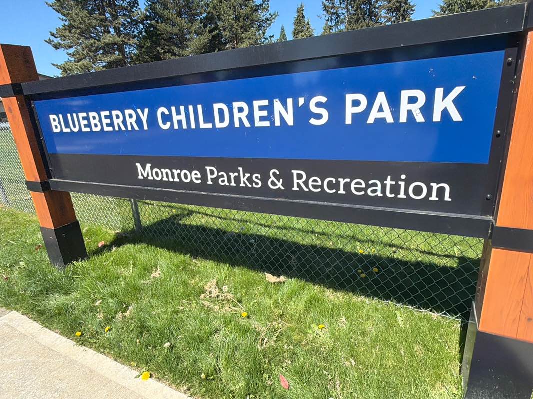 walking near me in Blueberry Children's Park in spring