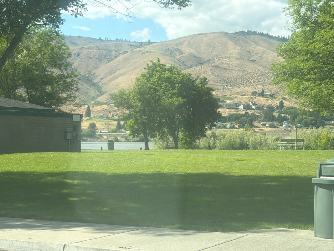 walking near me in Orondo River Park in summer