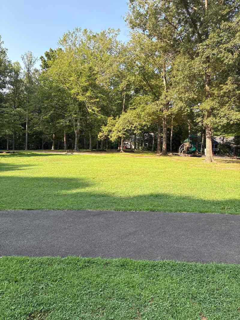 walking near me in Greensprings Park in summer