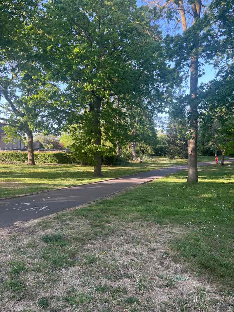 walking near me in Lamorbey Park in spring