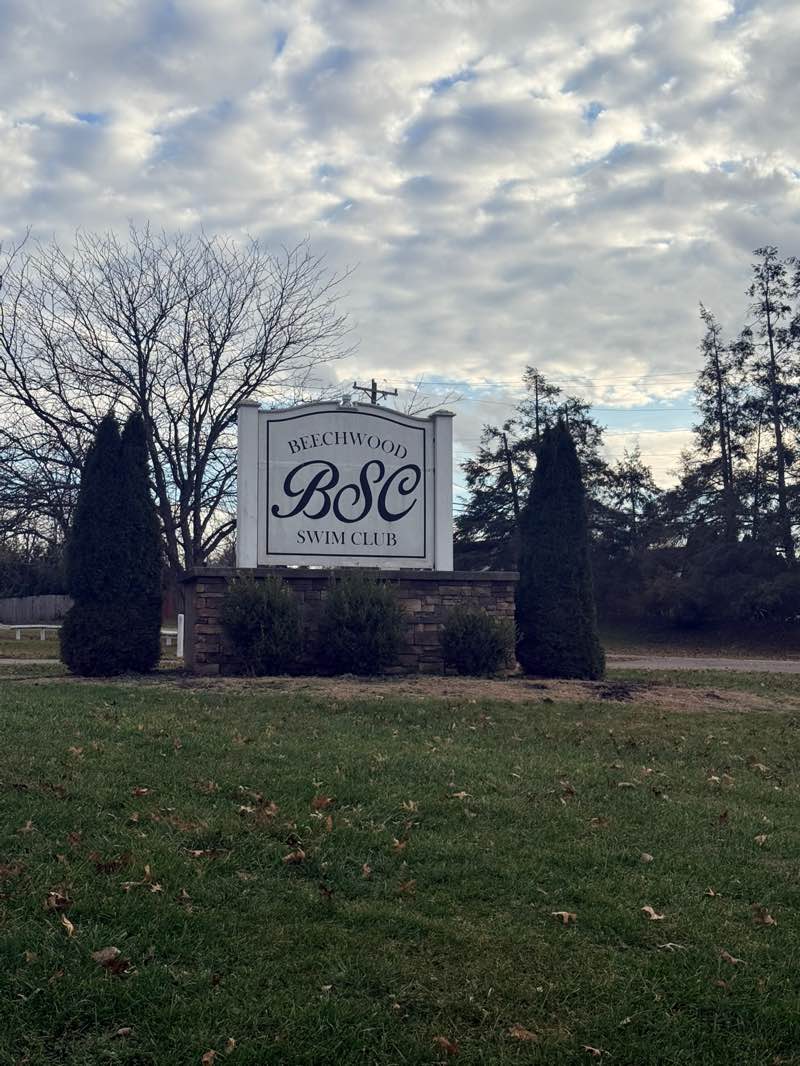 walking near me in Beechwood Swim Club in winter