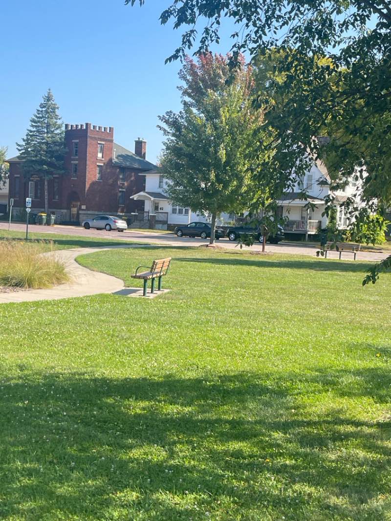 walking near me in Plenke's Pond and Outdoor Learning Center in autumn