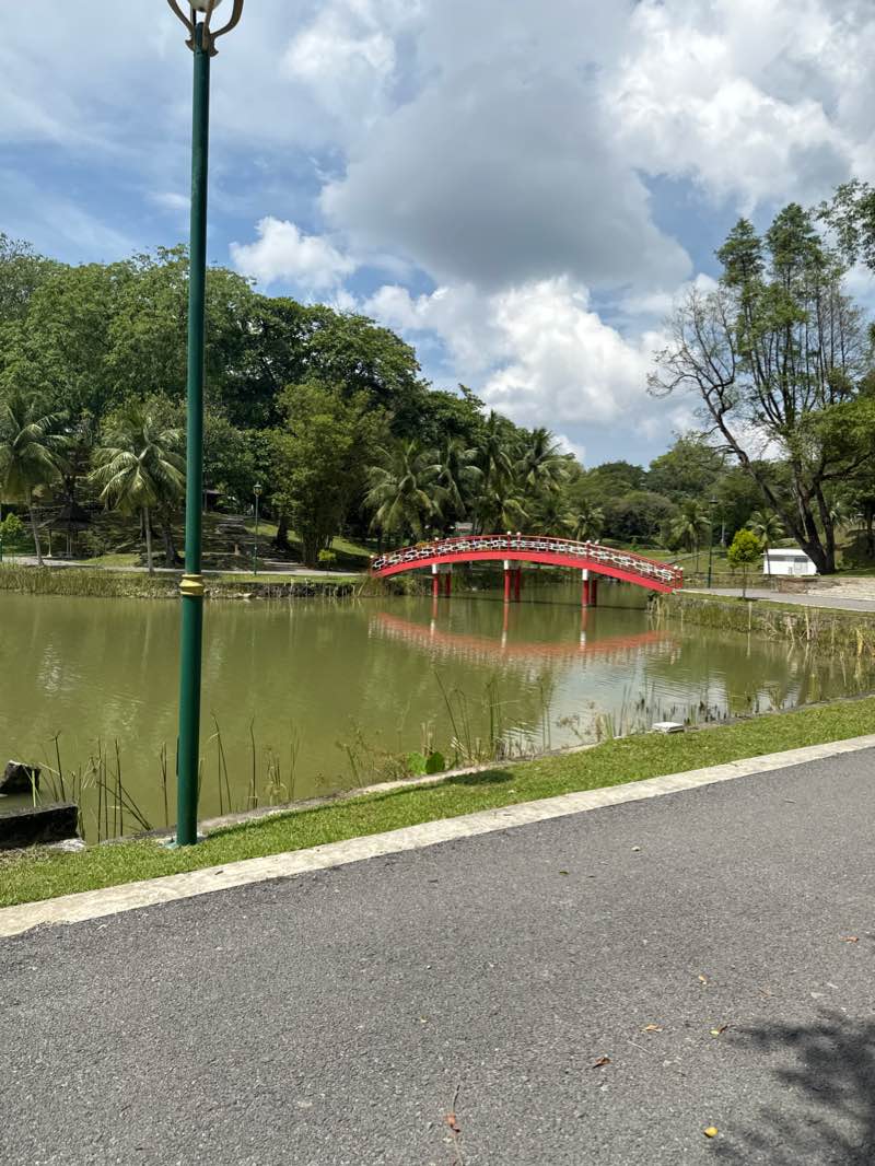 walking near me in Taman Budaya in winter