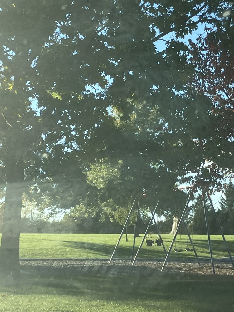 walking near me in DeWitt Sports Park in autumn