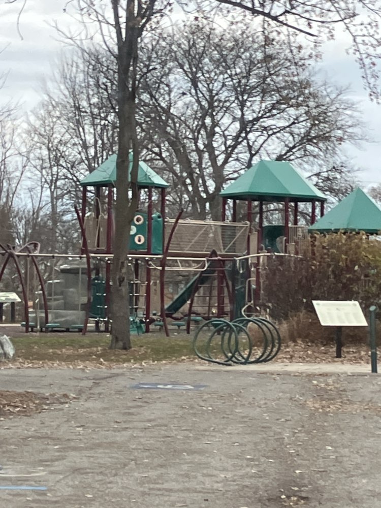 walking near me in John M. Patriarche Park in autumn