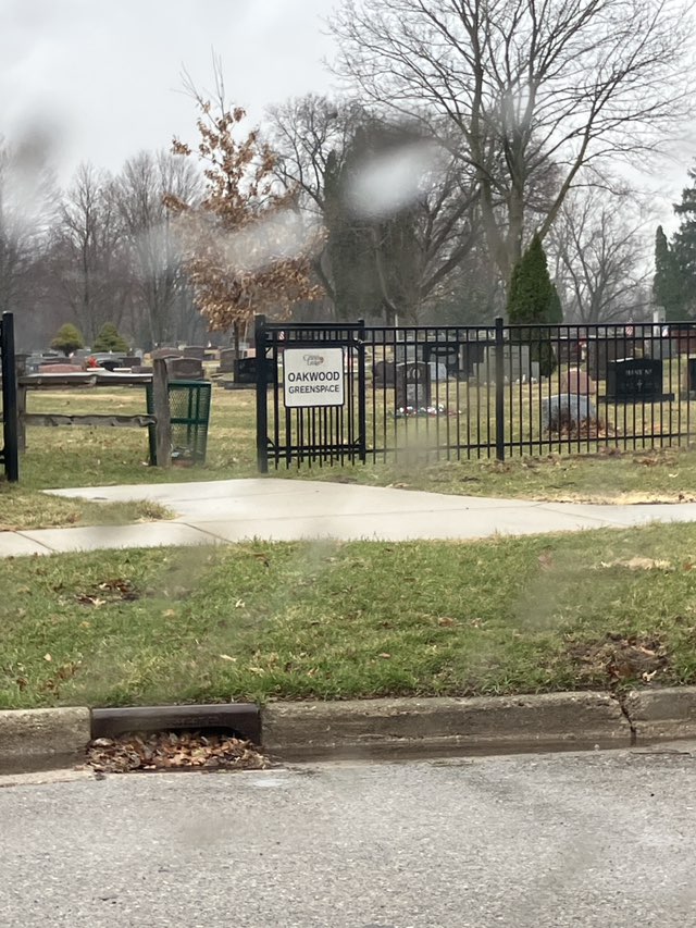 walking near me in Oakwood Greenspace in spring