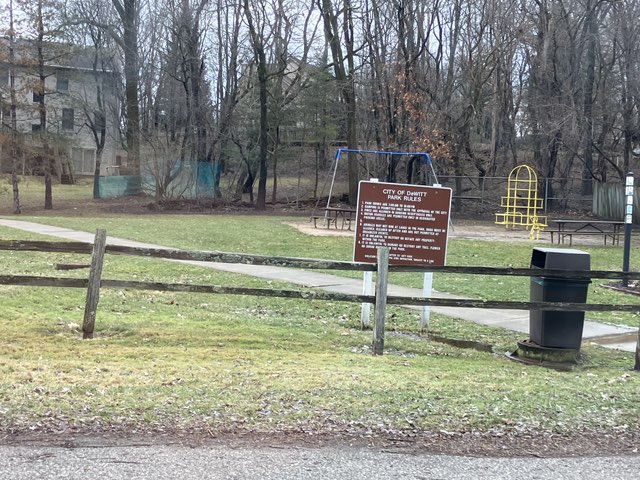 walking near me in City Park in spring