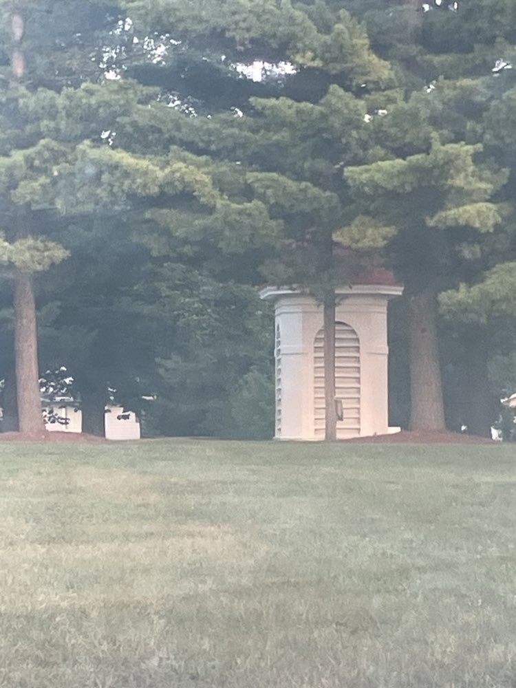 walking near me in James Couzens Memorial Park in autumn