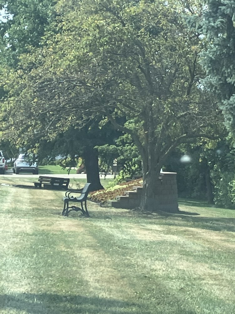 walking near me in Ganshaw Park in autumn