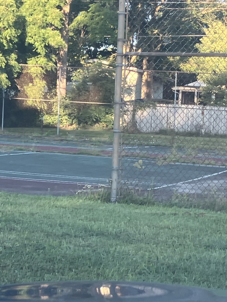 walking near me in Gerholz Park in autumn
