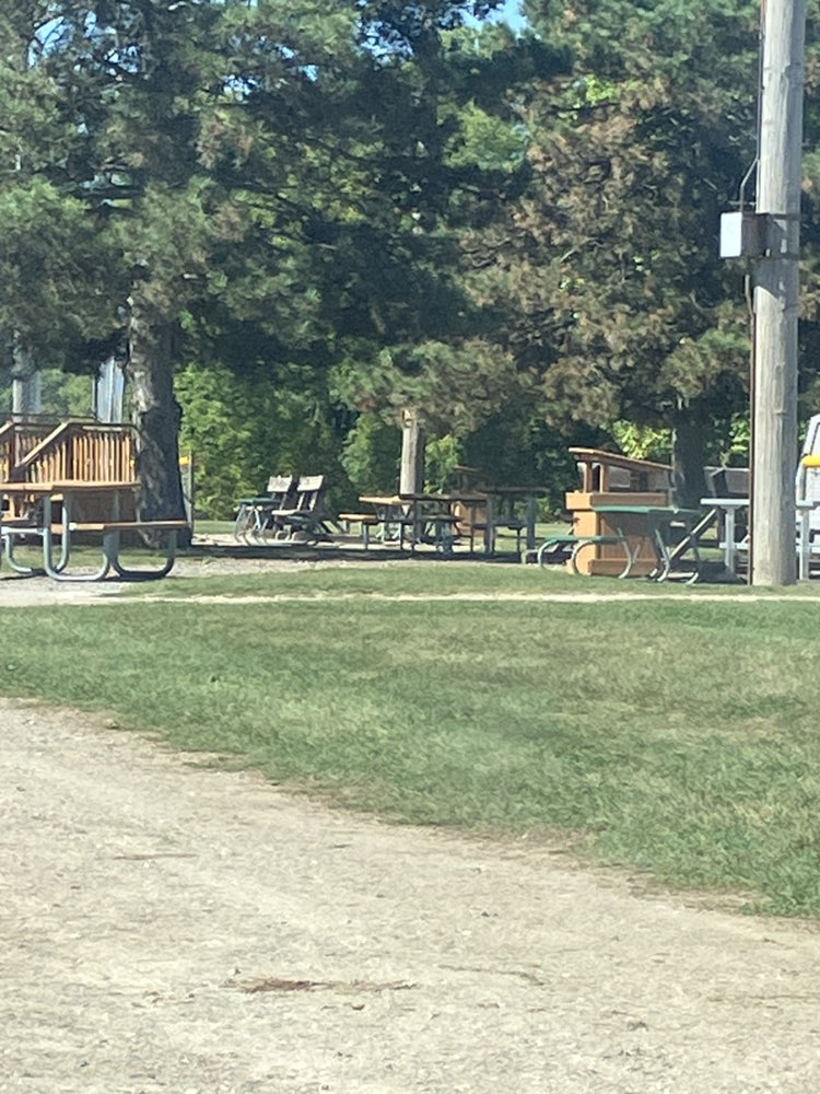 walking near me in Erickson Park in autumn