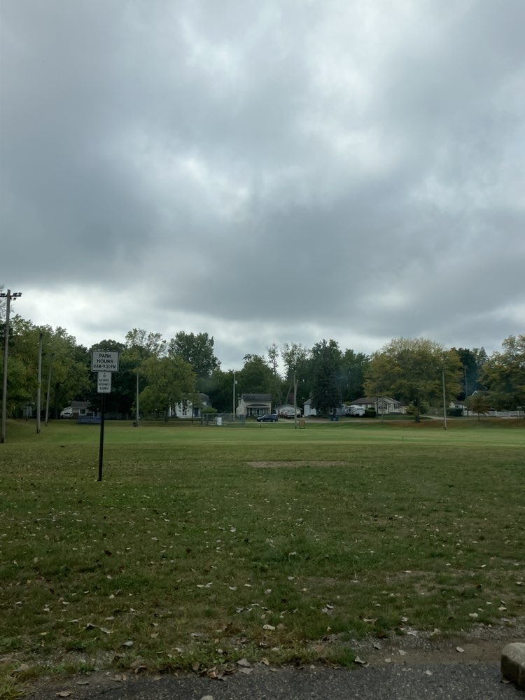 walking near me in Cyclone Park in autumn