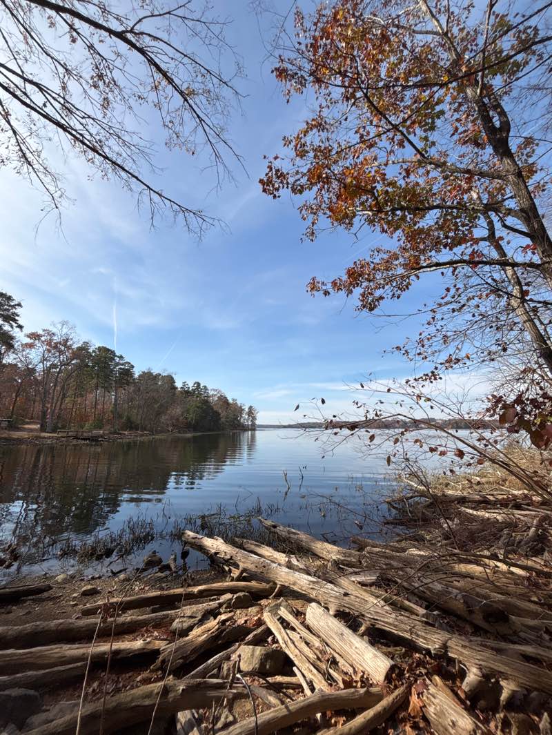 walking near me in Uwharrie National Forest in autumn