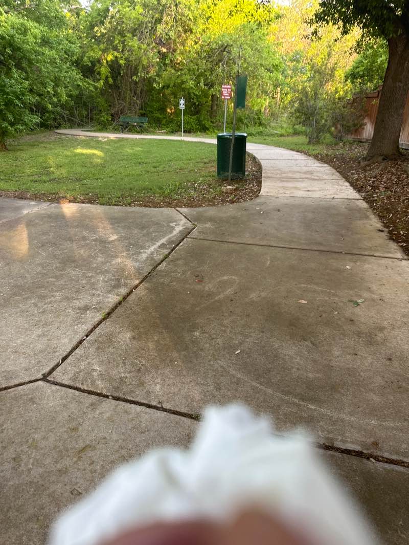 walking near me in Mallard Pond Park in spring