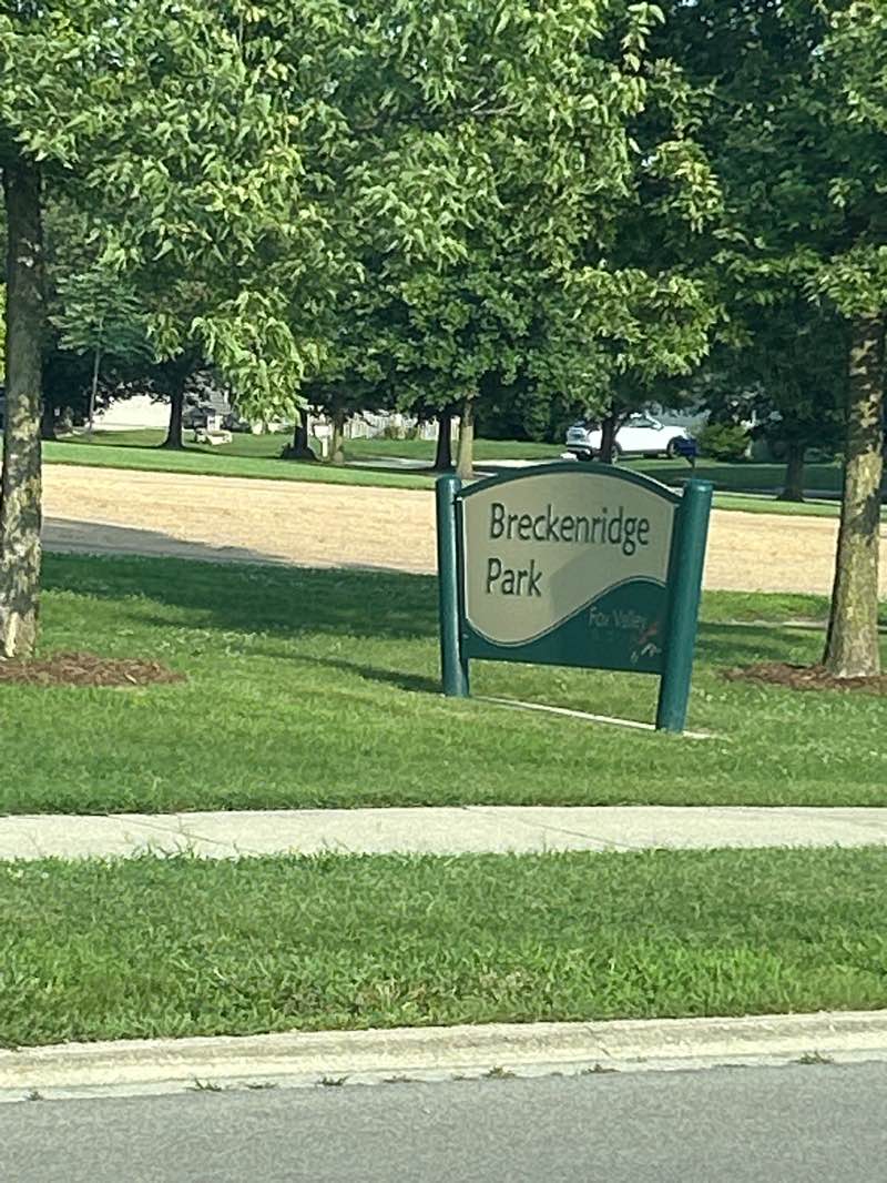 walking near me in Breckenridge Park in autumn