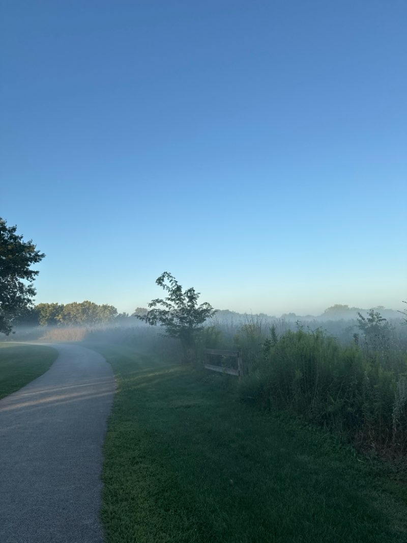 walking near me in Perry Farm Park in autumn