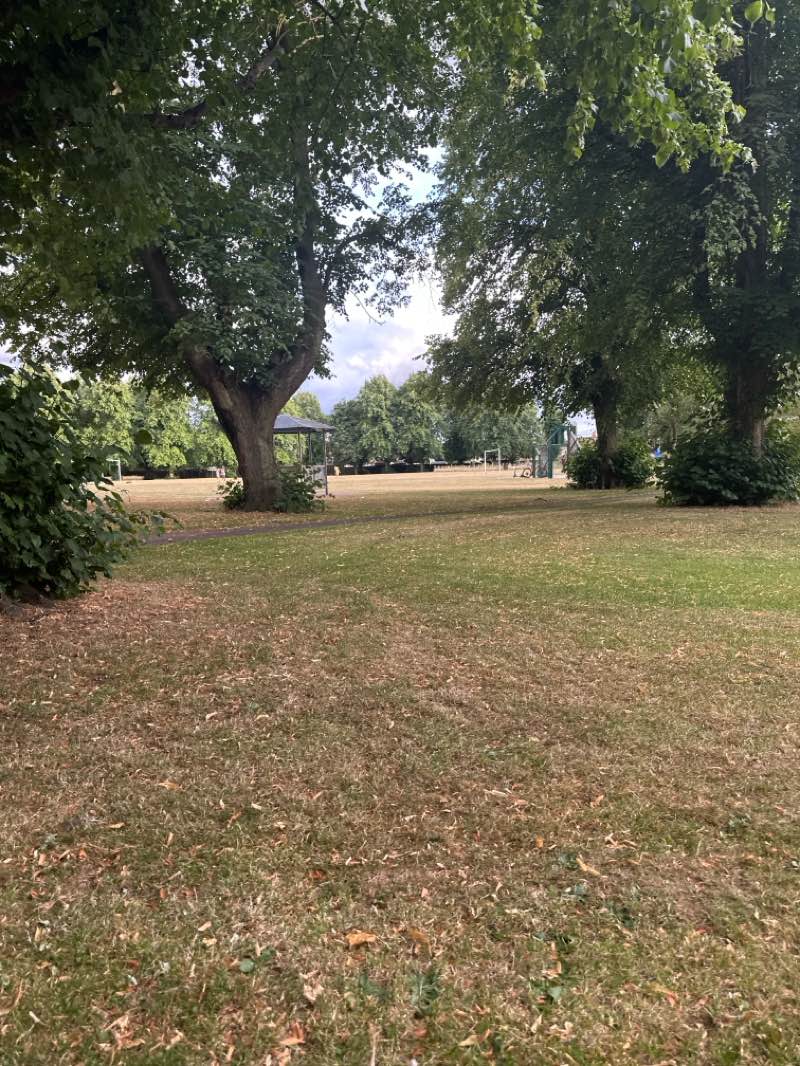 walking near me in Waterhall Park in autumn