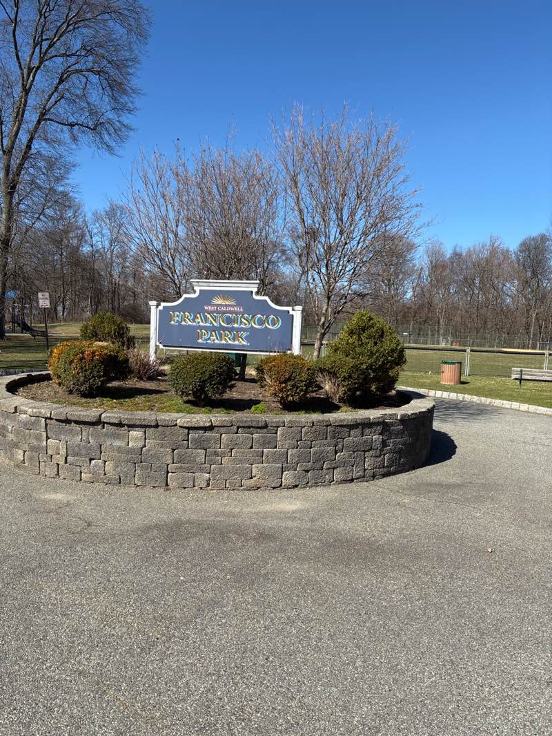 walking near me in Francisco Park in spring