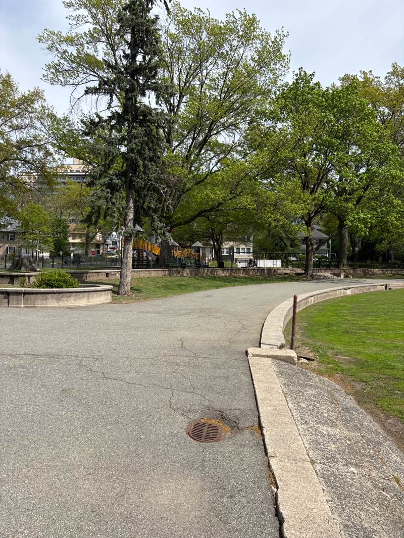 walking near me in Elmwood Park in spring