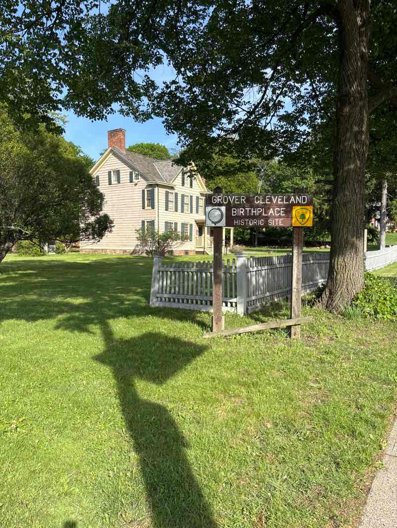 walking near me in Grover Cleveland Birthplace in spring