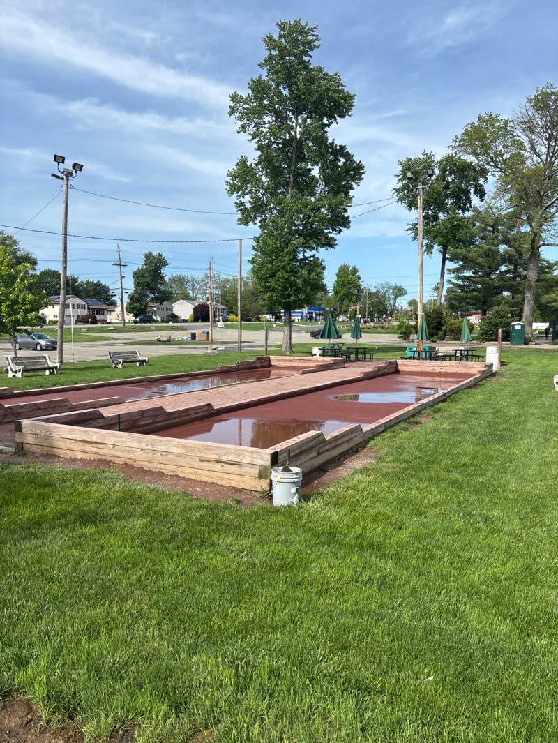 walking near me in Joseph G. Lurker Memorial Park in spring