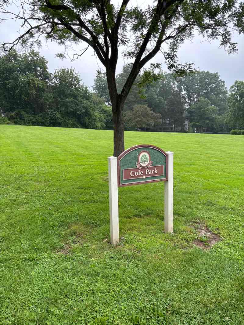 walking near me in Cole Park in summer