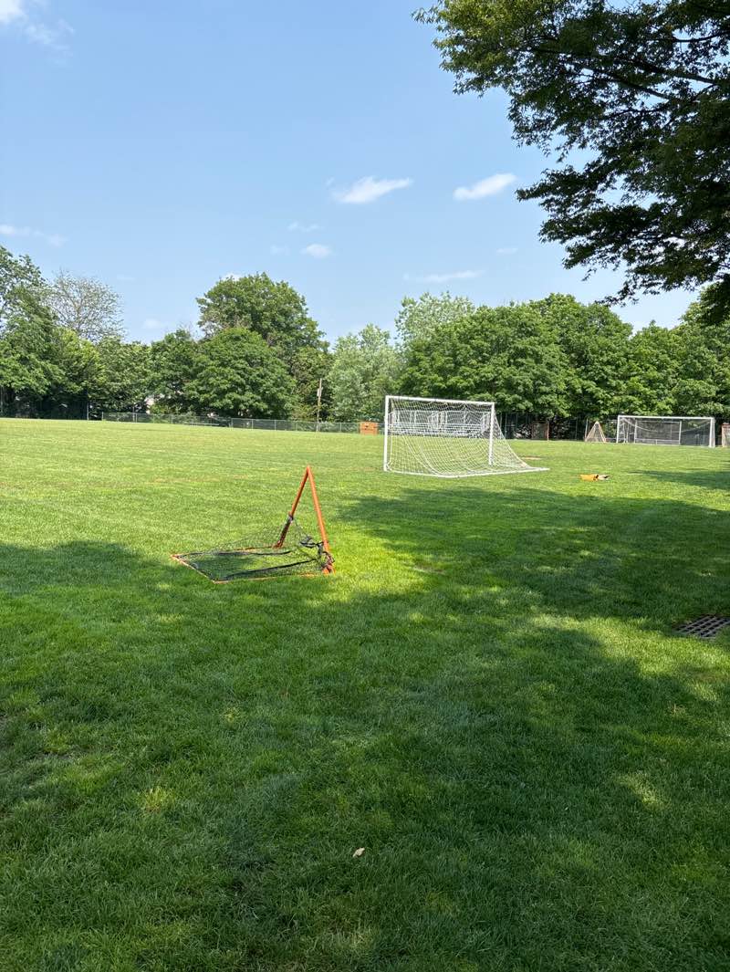 walking near me in Carteret Park in summer