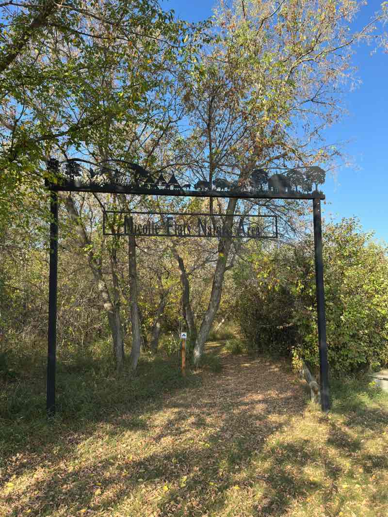 walking near me in Buffalo Pound Provincial Park in autumn