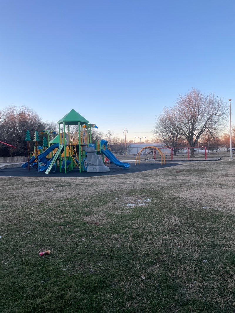walking near me in Nichols Park in winter