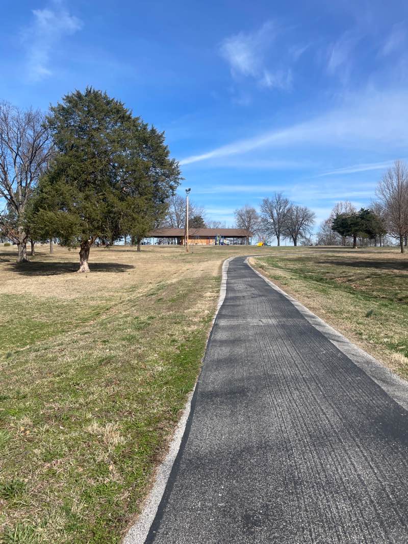 walking near me in Living Memorial Park in spring