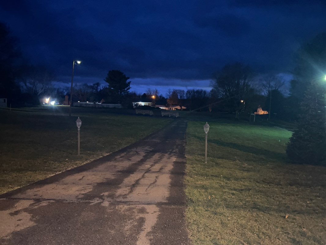 walking near me in Buffalo Square in winter