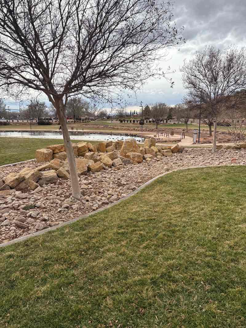 walking near me in Sullivan Virgin River Soccer Park in winter
