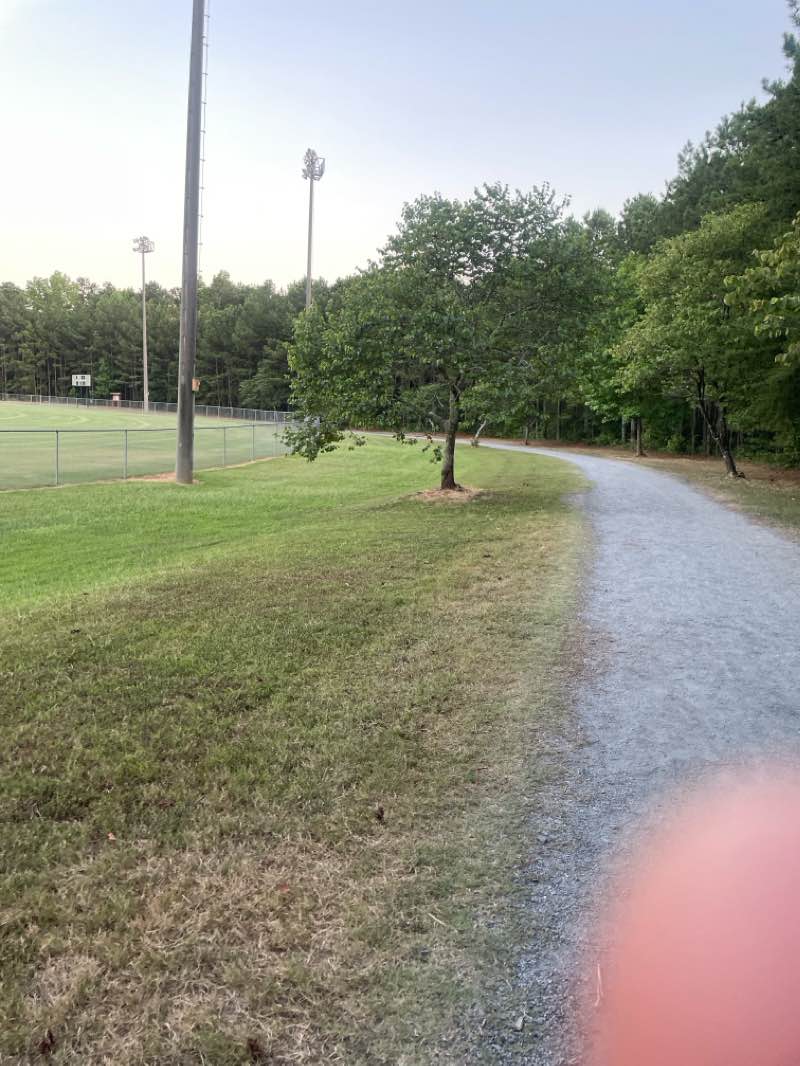 walking near me in Lost Mountain Park in winter