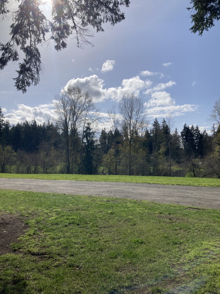 walking near me in Robinswood Park in spring