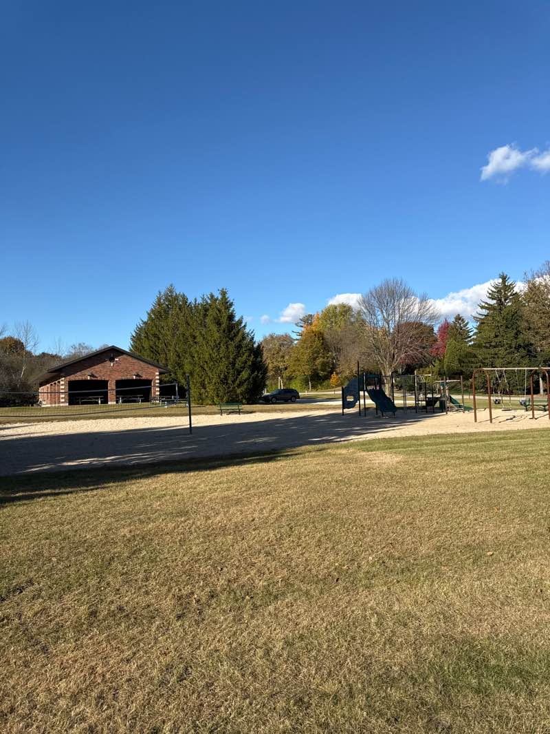 walking near me in Lost Woods Park in autumn