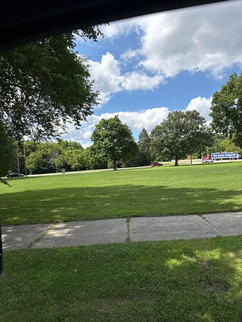 walking near me in Kinnickinnic River Parkway in autumn