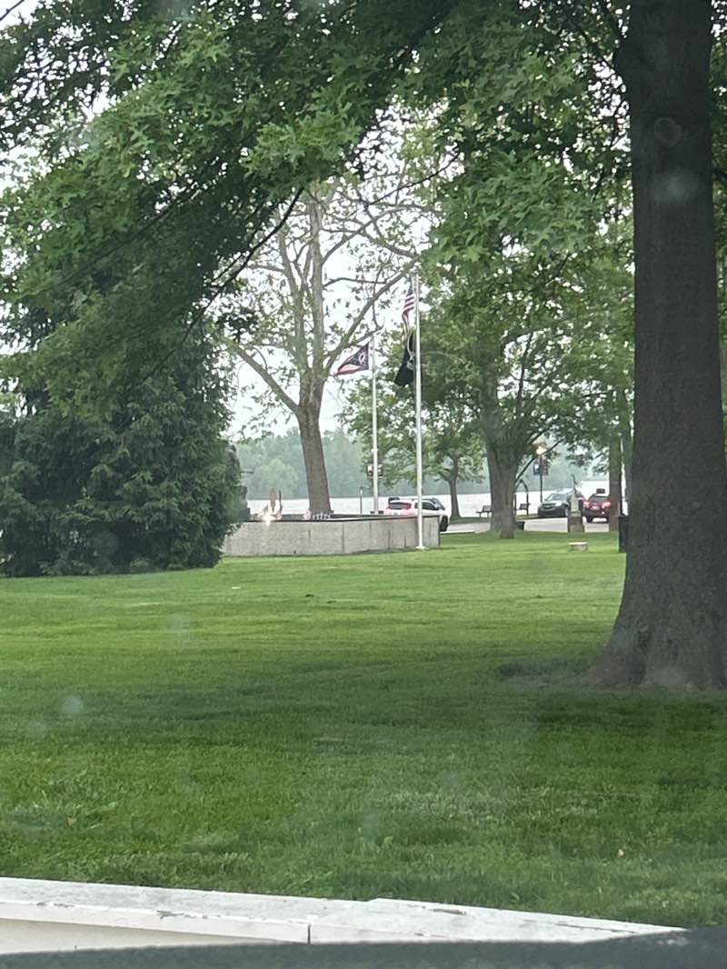 walking near me in Gallipolis City Park in spring