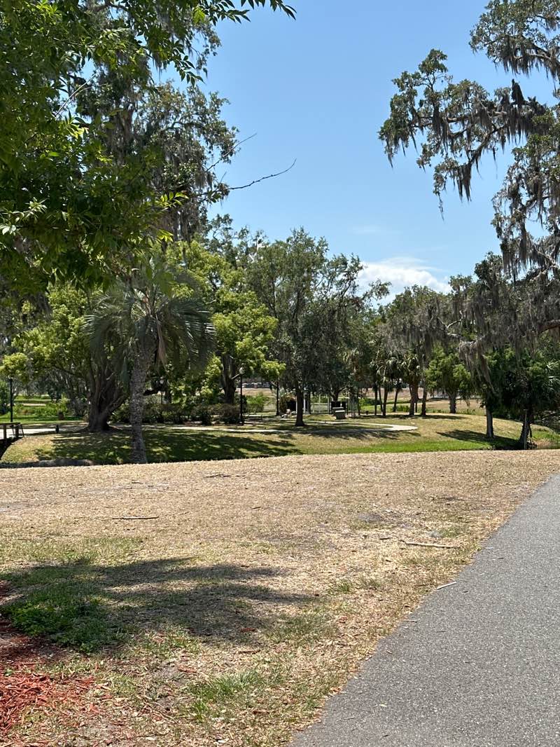walking near me in Venetian Gardens in spring