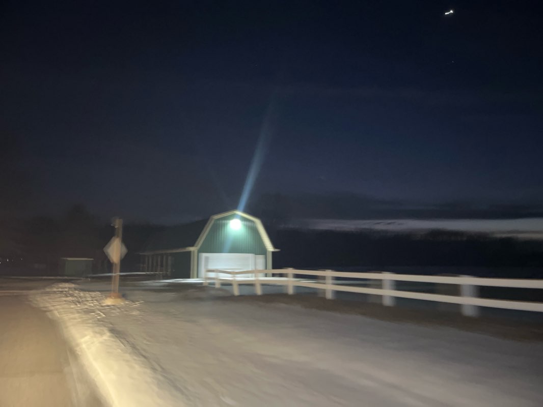 walking near me in Churubusco Community Park in winter