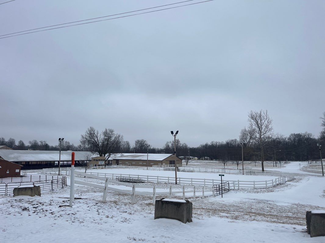 walking near me in Whitley County 4-H Fair grounds in winter