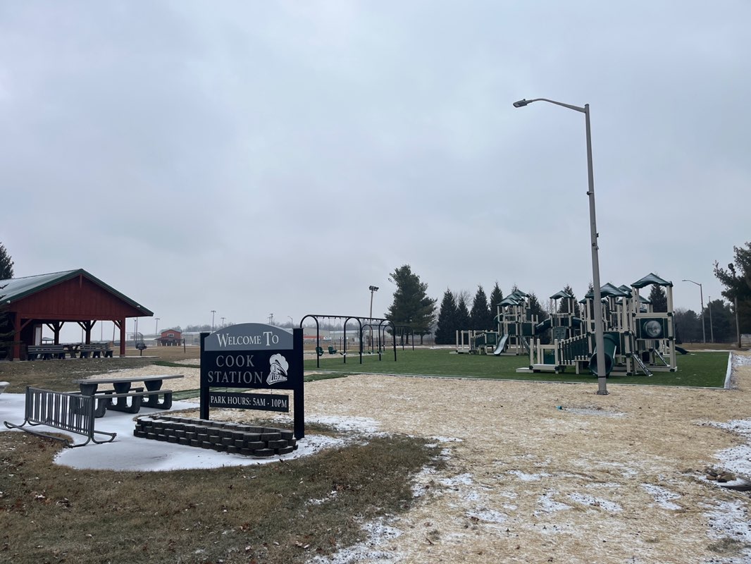 walking near me in Cook Station in winter