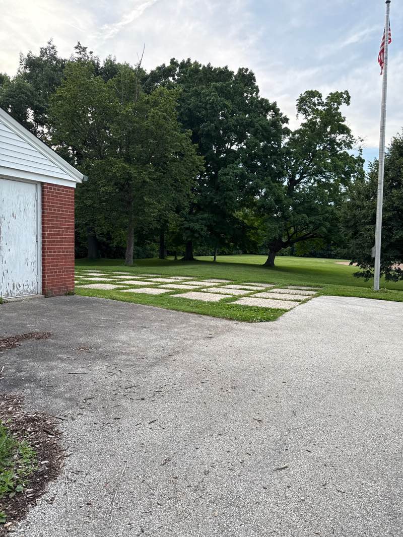 walking near me in Wisconsin Avenue Park in summer
