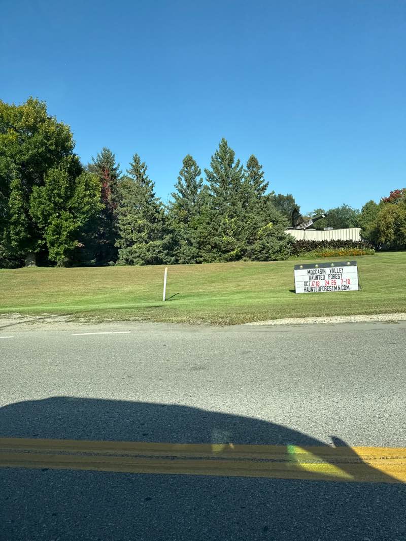 walking near me in Van Dyk Park in autumn
