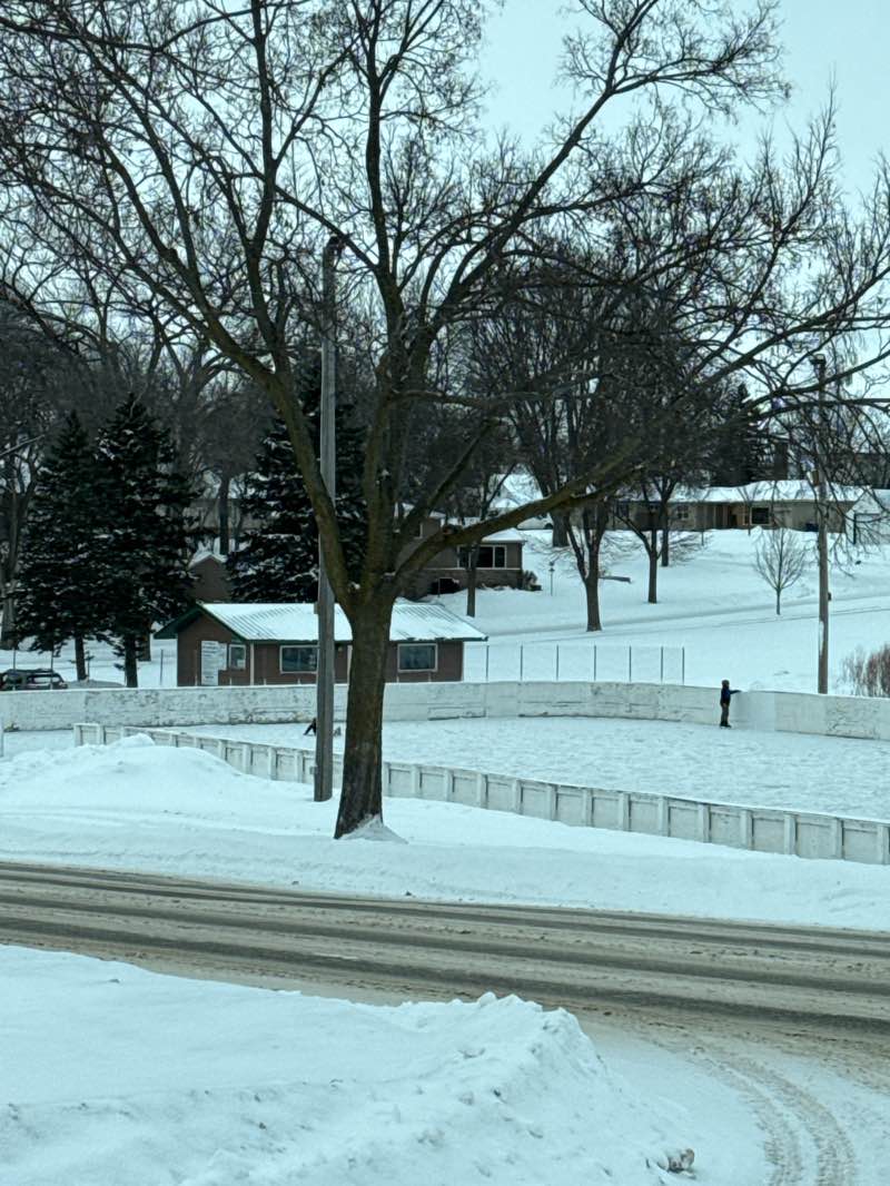 walking near me in Channing Recreational Area in winter