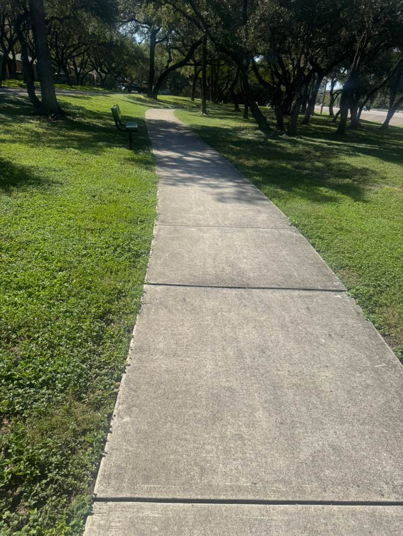 walking near me in Oak Forest Park in summer